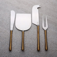Load image into Gallery viewer, CAMELLIA CHEESE KNIVES 4 PC. SET