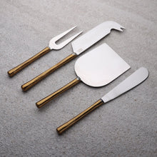 Load image into Gallery viewer, CAMELLIA CHEESE KNIVES 4 PC. SET