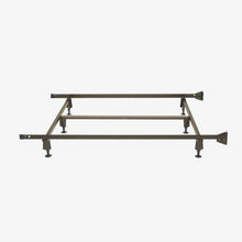 Load image into Gallery viewer, Twin/Twin XL Steel Metal Bed Frame with Bolt-on Headboard Brackets
