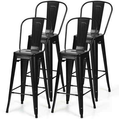 Set of 4 Black 30