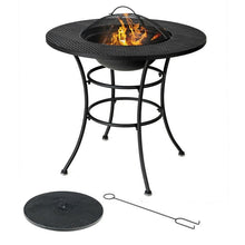 Load image into Gallery viewer, 4 in 1 Fire Pit, Grill Cooking BBQ Grate, Ice Bucket, Dining Table