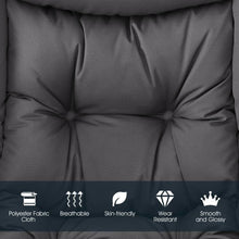 Load image into Gallery viewer, Upholstered Modern Cushioned Accent Chair with Side Pocket in Grey