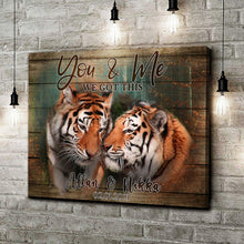 Load image into Gallery viewer, We Got This Tiger Couple Sign