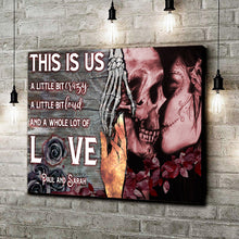 Load image into Gallery viewer, This Is Us Gothic Couple Sign