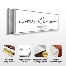 Load image into Gallery viewer, Mr. And Mrs. Sign