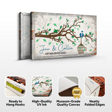 Load image into Gallery viewer, Love Birds Couple Sign