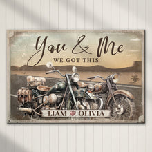 Load image into Gallery viewer, Motorcycle Themed We Got This Couple Sign