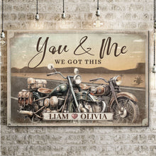 Load image into Gallery viewer, Motorcycle Themed We Got This Couple Sign