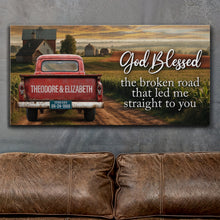 Load image into Gallery viewer, Custom Vintage Truck Couple Sign
