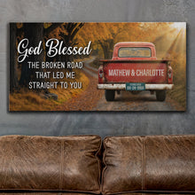 Load image into Gallery viewer, Custom Vintage Truck Couple Sign II