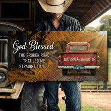 Load image into Gallery viewer, Custom Vintage Truck Couple Sign II