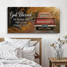 Load image into Gallery viewer, Custom Vintage Truck Couple Sign II