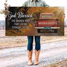 Load image into Gallery viewer, Custom Vintage Truck Couple Sign II