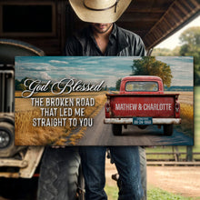 Load image into Gallery viewer, Custom Vintage Truck Couple Sign IV