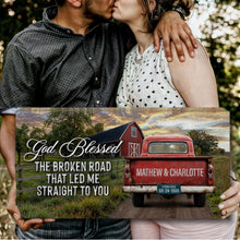 Load image into Gallery viewer, Custom Vintage Truck Couple Sign V