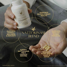 Load image into Gallery viewer, Nattokinase Blend 6,000 FU Cardiovascular Support Capsules