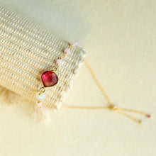 Load image into Gallery viewer, Pink Tourmaline Ballet Bracelet