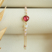 Load image into Gallery viewer, Pink Tourmaline Ballet Bracelet