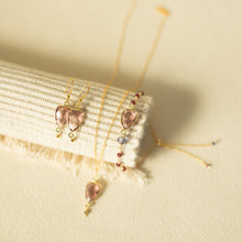 Load image into Gallery viewer, Rhodolite Garnet Silver Isla Bracelet