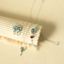 Load image into Gallery viewer, London Blue Quartz Gold Isla Bracelet
