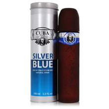 Load image into Gallery viewer, Cuba Silver Blue By Fragluxe Cologne for Men