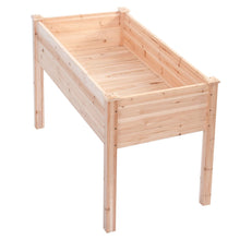 Load image into Gallery viewer, Solid Wood Cedar 30-inch High Raised Garden Bed Planter Box