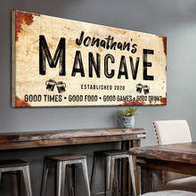 Load image into Gallery viewer, Good Times Man Cave Sign - LP1