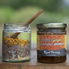 Load image into Gallery viewer, Cacao Ginger Turmeric Honey