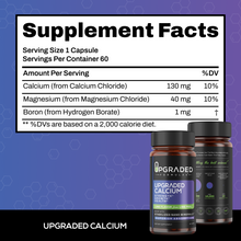 Load image into Gallery viewer, Upgraded Calcium 60 ct Capsules