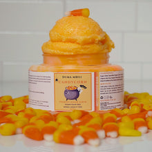 Load image into Gallery viewer, Candy Corn Foaming Sugar Scrub