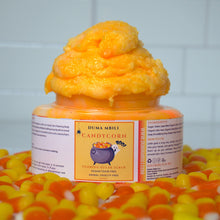 Load image into Gallery viewer, Candy Corn Foaming Sugar Scrub