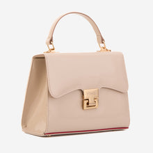 Load image into Gallery viewer, The Ege Beige Leather Handbag