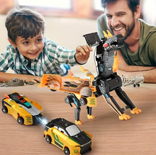 Load image into Gallery viewer, Car &amp; Transforming Dinosaur Toy – Crash-Proof Manual