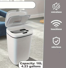 Load image into Gallery viewer, Smart Hands-Free Trash Can – 12L &amp; 17L, Motion Sensor