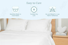 Load image into Gallery viewer, Organic Sateen Bed Sheets Set