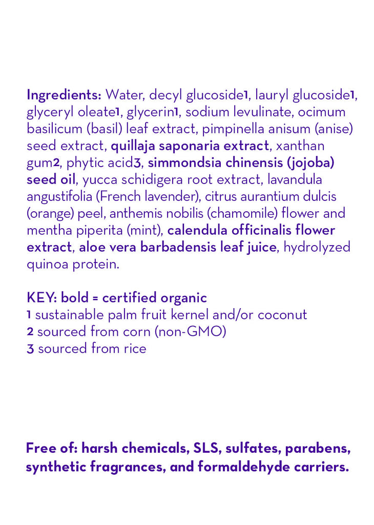 Chamomile & Mint™ Shampoo & Bodywash