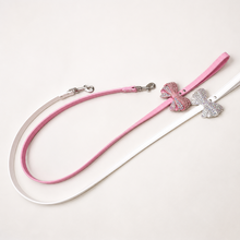 Load image into Gallery viewer, Luxury Rhinestone Bow Dog Leash Bling Crystal Puppy Lead