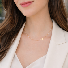 Load image into Gallery viewer, Pearl Paloma Chain Necklace
