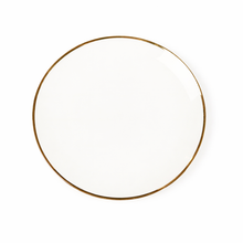 Load image into Gallery viewer, Narrow Gold Rim Salad Plate Plate- Set of 4