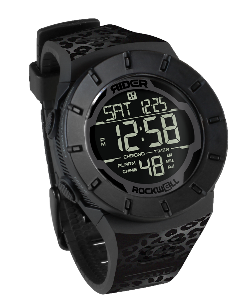 Coliseum Fit™ Forum - Cheetah Edition (Phantom Black) Watch