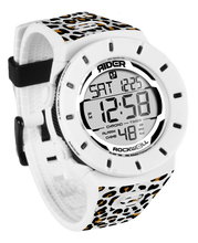 Load image into Gallery viewer, Coliseum Fit™ Forum - Cheetah Edition (White/Black) Watch