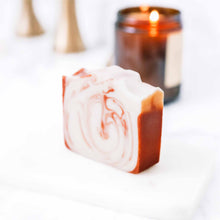 Load image into Gallery viewer, Citrus Cedarwood Handmade Tallow and Goat Milk Soap Bar