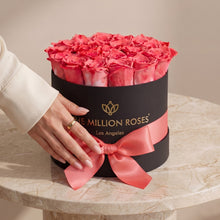 Load image into Gallery viewer, Classic Black Box | Coral Roses