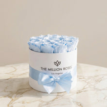 Load image into Gallery viewer, Classic White Box | Light Blue Roses