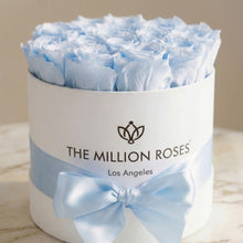 Load image into Gallery viewer, Classic White Box | Light Blue Roses