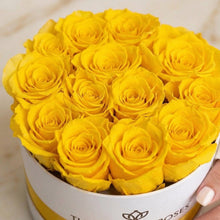 Load image into Gallery viewer, Classic White Box | Yellow Roses