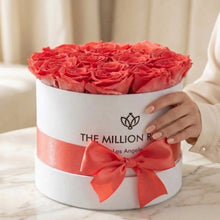 Load image into Gallery viewer, Classic White Box | Coral Roses