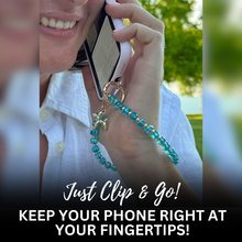 Load image into Gallery viewer, Clip &amp; Go Beaded Wristlet Bedazzled Collection