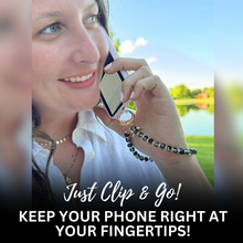 Load image into Gallery viewer, Clip &amp; Go Beaded Wristlet Bedazzled Collection