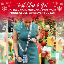 Load image into Gallery viewer, Clip &amp; Go Strap Christmas